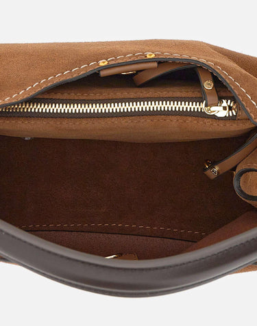 Borsa a spalla "Aurora" BS12285 CMPLMCPCOGNAC GIANNI CHIARINI 