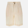 Shorts in misto lyocell e lino CFWWSH2005 FRUT30438743 WOOLRICH 