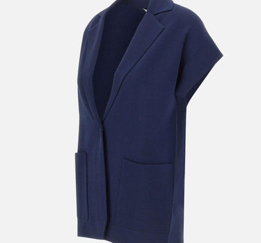 Blazer in maglia smanicato 194107 038 KANGRA 