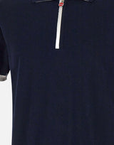 Polo mezza zip UMK0571V111A 00K KITON 