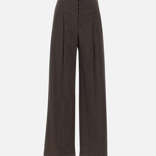"Pinstripe wide leg pants" 114698 3065 ROTATE BIRGER CHRISTENSEN 
