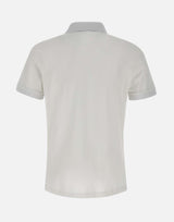 Polo in cotone piquet stretch NPMB250135STDW B001 FAY 