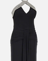 Abito lungo "Astros" 26011470 BLACK REBECCA VALLANCE 