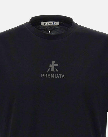 T-shirt in cotone PA1017 BLACK PREMIATA 