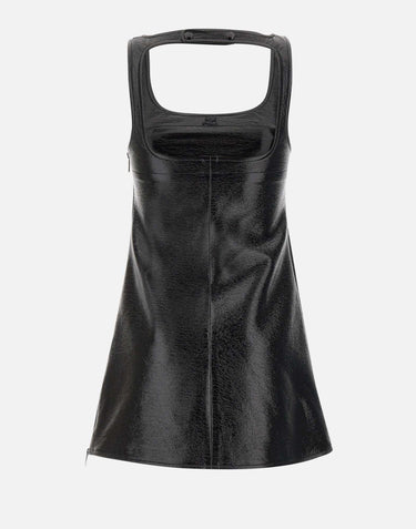 Reedition Vinyl Dress PERCRO036VY0003 BLACK COURREGES 