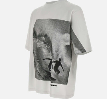 T-shirt "Loose fit tee" in cotone S74GD1409 D20033100 DSQUARED2 