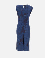 Abito midi con motivo jacquard SP5MR029 3000 KAOS 