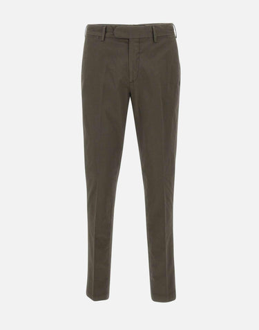 Pantaloni "Dvr3" in cotone e seta DVR3A028 TC400 DEVORE' 