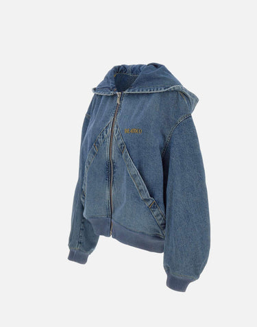 Bomber "Sky Blue" 251WCB00066 DDD085AA024 THE ATTICO 