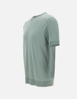 T-shirt in seta e cotone A010 F2005500 PAOLO PECORA 