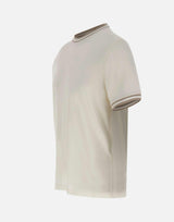 T-shirt con profili a righe M75TSHM13 TES0M291010301 ELEVENTY 