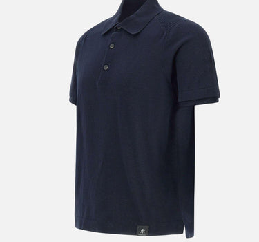 Polo in cotone PMG12 NAVY PREMIATA 