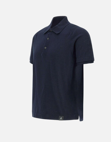 Polo in cotone PMG12 NAVY PREMIATA 