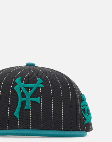 Cappello da baseball a righe DFM58031C0001PX BLUSKYBL PDF 