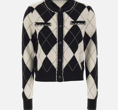 Cardigan Argyle RI5KT007 0001 KAOS 