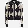Cardigan Argyle RI5KT007 0001 KAOS 