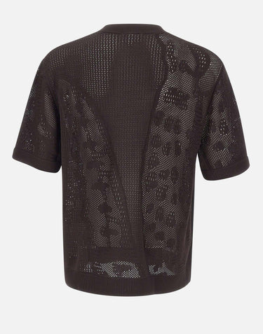 Maglia a maniche corte relaxed fit AH0797 3LA LACOSTE 