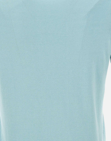 Maglia in seta a maniche corte 43112 23503410 GRAN SASSO 