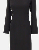 Abito lungo con schiena scoperta 114969 100 ROTATE BIRGER CHRISTENSEN 