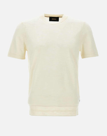 Maglia "L-Jamie" in seta 50537254 100 BOSS 