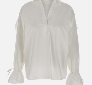 Camicia in popeline di cotone 4C180A N0103 BLUMARINE 