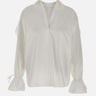 Camicia in popeline di cotone 4C180A N0103 BLUMARINE 