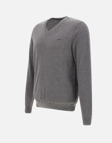 Maglia in cotone e lana K44102 47 SUN68 