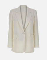 Blazer monopetto in cady 2616041025600 009 MAX MARA STUDIO 