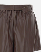 Shorts in tessuto spalmato MF5433E0624 90915 LIU-JO 