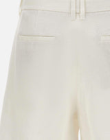 Shorts in stuoia di lino 2619141013600 001 'S MAX MARA 