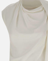 Blusa con sciarpa 21288 001 THE GARMENT 