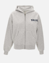 Felpa con zip "Yale" ST088611678GY03 HEATHGRAY SPORTY & RICH 