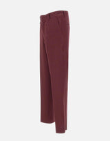 Pantaloni in misto lino loose fit B0733632 4469 PAOLO PECORA 