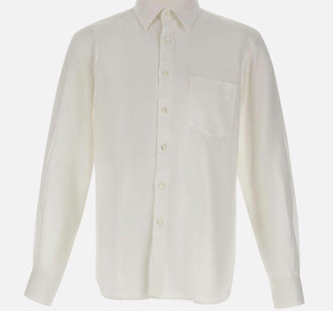 Camicia in lino con taschino CNACE36C195 85072 ASPESI 