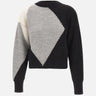 Maglione in lana con intarsi CF5400MA65N C3798 LIU-JO 