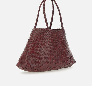 Borsa "Santa Croce Big" in pelle 8892 BORDO DRAGON DIFFUSION 