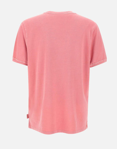 T-shirt "Disk" in cotone DISKR00460 CORALLO BOB 