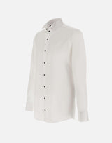 Camicia in cotone CP134 B4RAY2BLU100 CARLO PIGNATELLI 