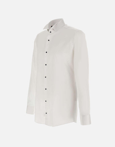 Camicia in cotone CP134 B4RAY2BLU100 CARLO PIGNATELLI 