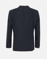 Blazer "H Huge" in lana rigenerata 50537537 404 BOSS 