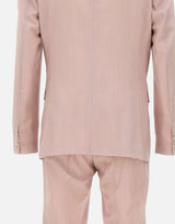 Abito tre pezzi slim fit in lana vergine 50561836 686 BOSS 