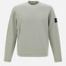 Felpa in cotone biologico a punto rete 6100011S0297 V0055 STONE ISLAND 