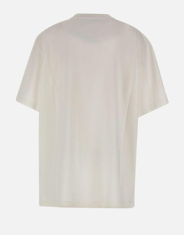 T-Shirt con spacco sagomato 260WCT00350 JJJ025AA001 THE ATTICO 