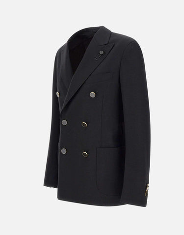 Blazer in pura lana vergine Loro Piana IV6902 IVSF63521999 LARDINI 