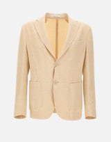 Blazer in misto lino e lana M75GIAC12 TES0K024102 ELEVENTY 