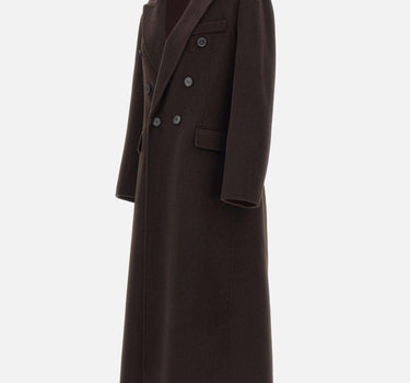 "Double faced overcoat" 1325WCT006440A DKCHOC VICTORIA BECKHAM 