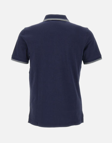Polo in piquet di cotone stretch NPMB250140STDW U806 FAY 