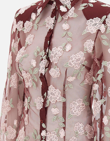 "Mesh fitted shirt" 114509 2934 ROTATE BIRGER CHRISTENSEN 