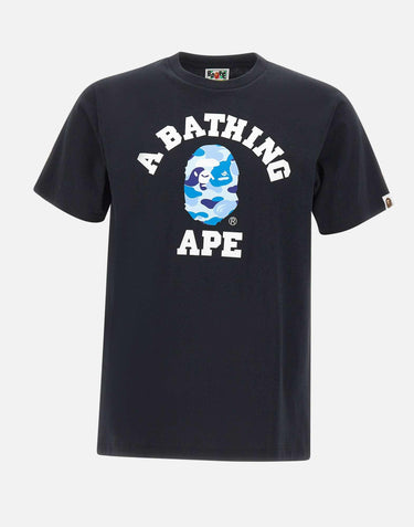 T-shirt "ABC Camo College" 001TEM301004M BKXBL BAPE 