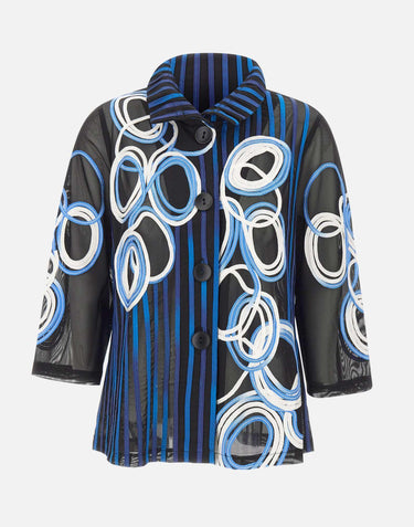 Blazer ricamato con colletto 261904 178 JOSEPH RIBKOFF 